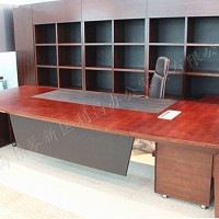 利昌办公家具促销1套实木大班台|实木办公桌|老板班台|老板桌