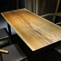 乌金木实木大板工业风北欧风茶桌办公桌会议桌书桌大班台