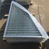 朋英实体直销 下水道钢格板 玻璃钢网钢格板 镀锌异形钢格板 坚固耐用