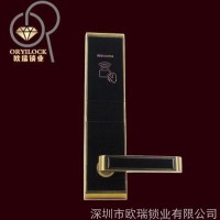 深圳锁业基地特价批发OR32酒店锁 电子刷卡智能门锁
